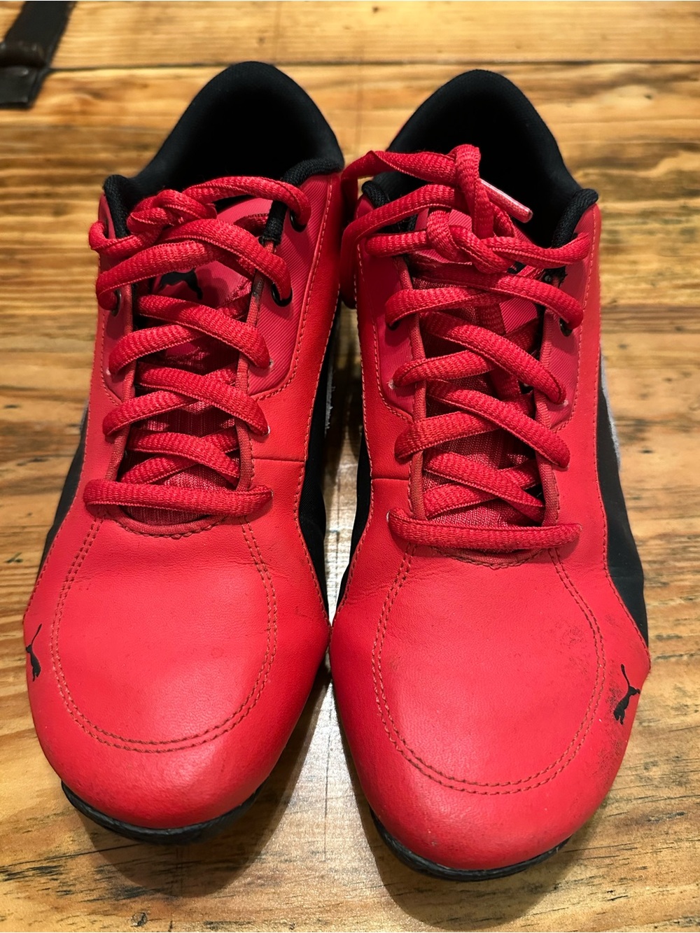 Puma Kids Red and Black Motorsport Sneakers - Picture 6 of 6